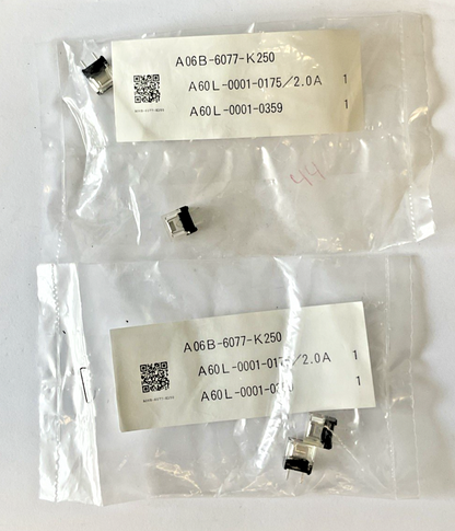 FANUC A06B-6077-K250 FUSE A60L-0001-0175 2.0A /A60L-0001-0359  ***LOTOF2***0