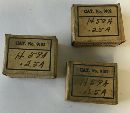 CUTLER HAMMER 9102 H59A  .25AMP HEATER****LOTOF3****0