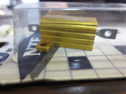 NTE 10WM225 RESISTOR 10,WATT, 2.5K OHM ALUMINUM HOUSING, NEW SURPLUS - LOT of 42