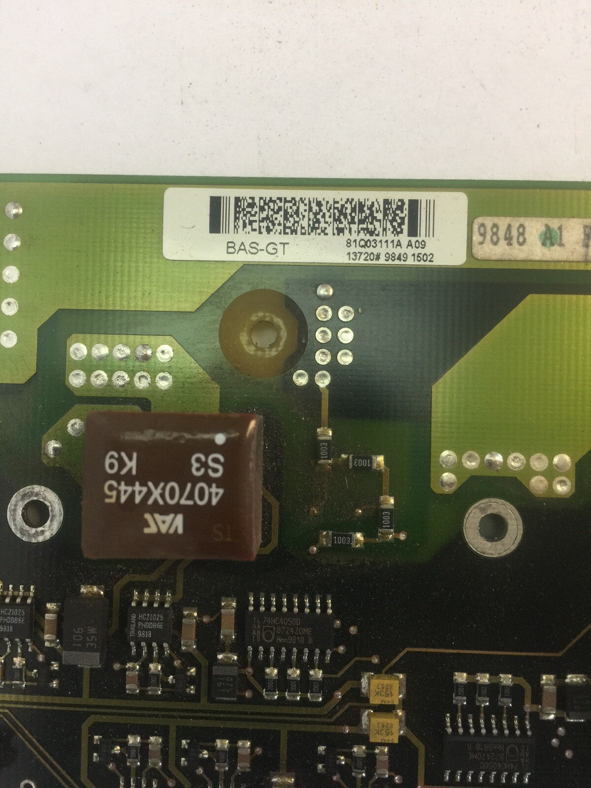 ABB BAS-GT CIRCUIT BOARD1
