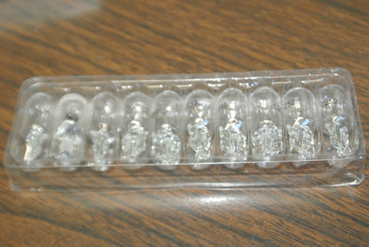 BOX of 10 / LumaPro 2FMN2 MINIATURE LAMP / 1.5W /,6.3V / T3-1/4 / NEW SURPLUS3