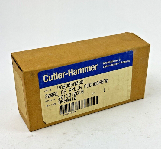 WESTINGHOUSE / CUTLER-HAMMER - PD6D06A030 - DIGITRIP RMS RATING PLUG - 300 AMP0