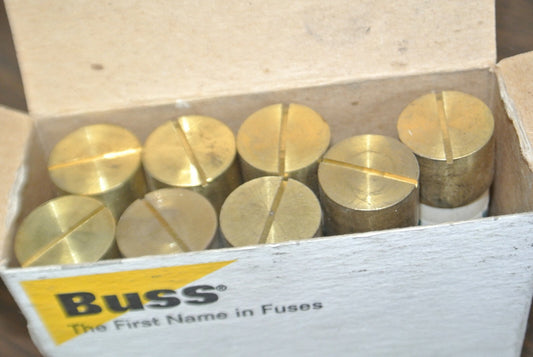 LOT of 8*** BUSS REN40 SUPER-LAG RENEWABLE FUSE / 40A / 250V / NEW SURPLUS 0