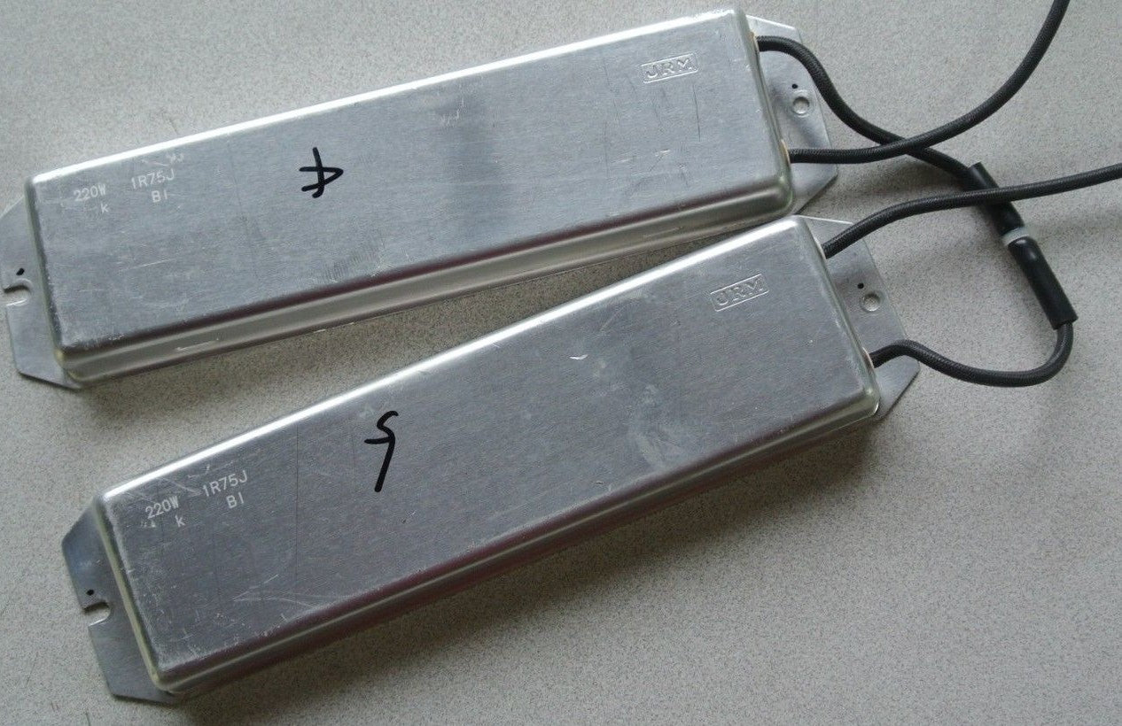 JRM / JAPAN RESISTOR MANUFACTURING 220W - TWO-RESISTOR ASSEMBLY0