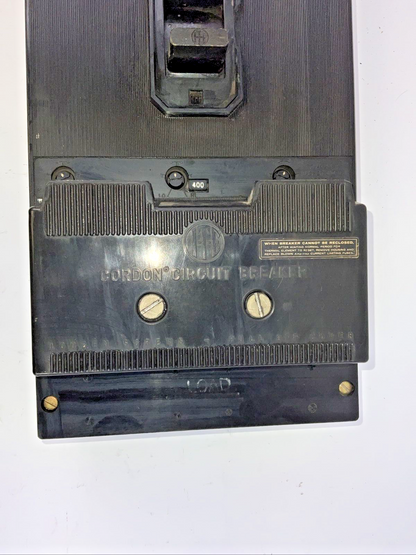 ITE C6635 CIRCUIT BREAKER 600VAC 400A  TRIP CLK FRAME TYPE ET3