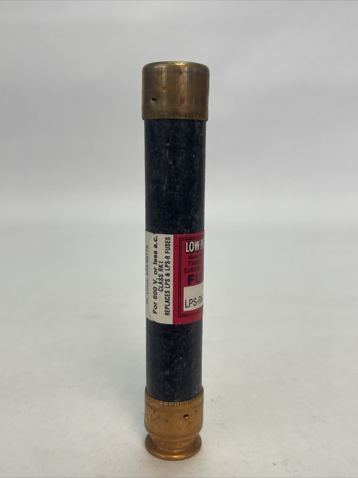 BUSSMANN LPS-RK-25 LOW-PEAK CLASS RK1 TIME DELAY FUSE 25AMP 600VAC (LOT OF 10)6