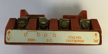 FURNAS 75D73070W COIL 250VDC 0