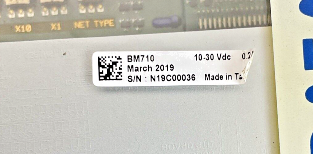 DATALOGIC CBX800 GATEWAY CONNECTOR BOX 10-30VDC 1-0.5A1