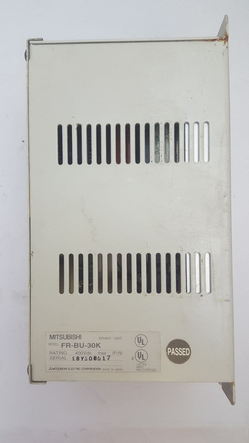 MITSUBISHI FR-BU-30K  400 VDC  BRAKE UNIT VARIABLE FREQ DRIVE 1