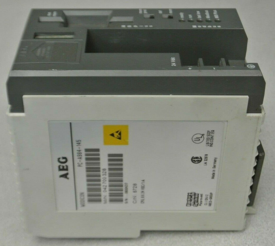 AEG / MODICON PC-A984-145 / CPU / 8K / 24VDC / 1A 4