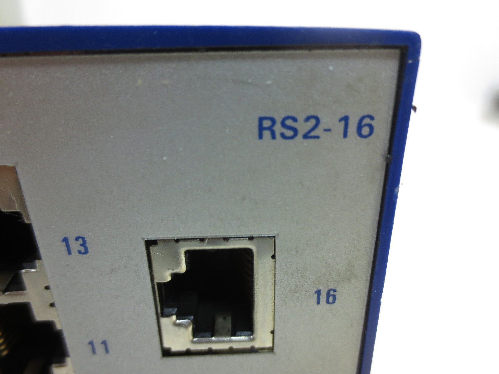 HIRSCHMANN RS2-16 UNMANAGED ETHERNET RAIL SWITCH - 18-32VDC, 0.35-0.25A7