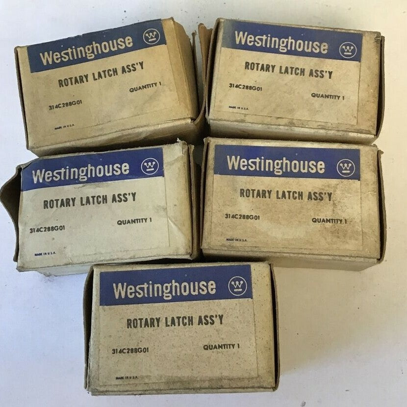 WESTINGHOUSE 314C288G01 ROTARY LATCH ASSEMBLY ***LOTOF5***0