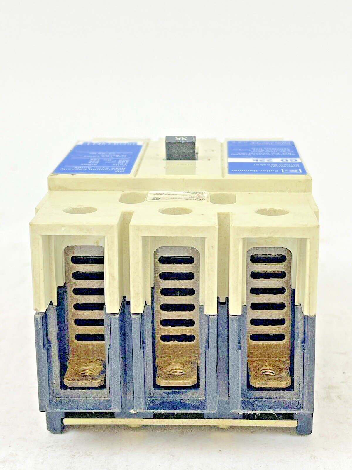CUTLER-HAMMER - GD3035 - INDUSTRIAL CIRCUIT BREAKER - 3 POLE, 35 AMP, 480 V5