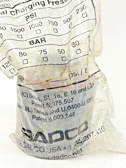DADCO - U.1600.015 - NITROGEN GAS SPRING - 2175 PSI - 150 BAR - ULTRA FORCE7