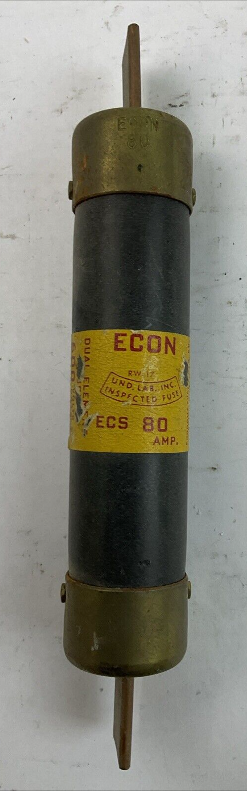 ECON ECS80 FUSE 80AMP 600V (LOT OF 2)1