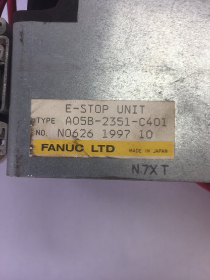 FANUC A05B-2351-C401 E-STOP UNIT1
