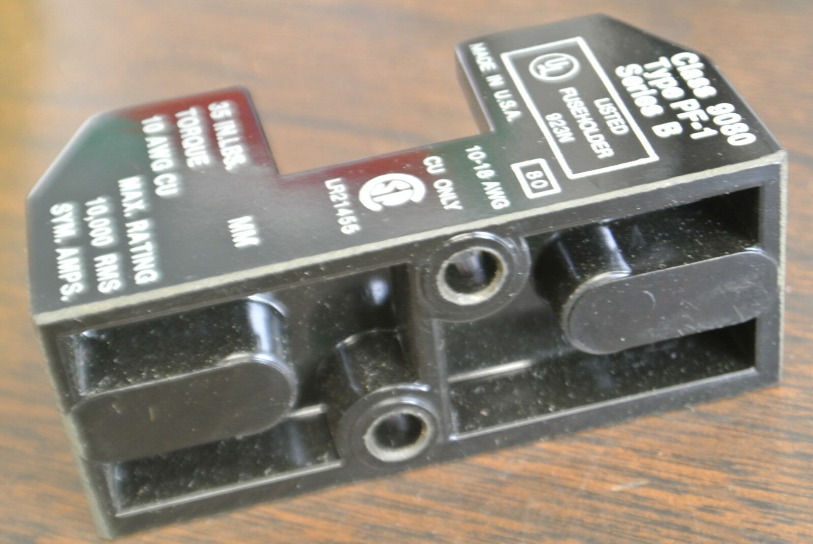 LOT of 2 / SQUARE D 9080 PF-1 FUSE HOLDER / 250V / NEW SURPLUS3