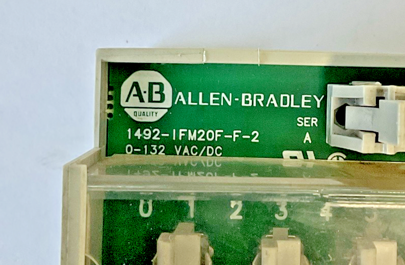ALLEN BRADLEY 1492-IFM20F-F-2 INTERFACE MODULE SER.A 0-132VAC2