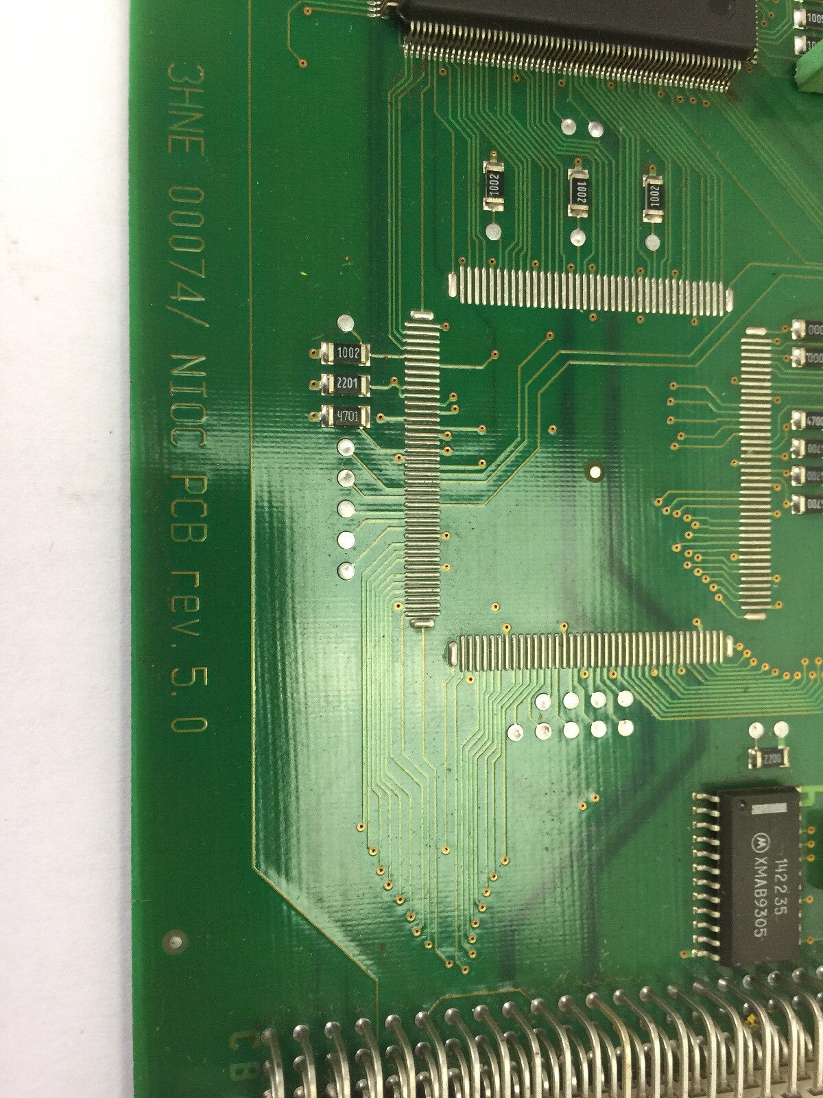 ABB ETHERNET CIRCUIT BOARD 3HNE 00074/ NIOC PCB REV 5.01