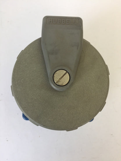 HUBBELL 360R3W PIN & SLEEVE RECEPTACLE 60A 250VDC 6