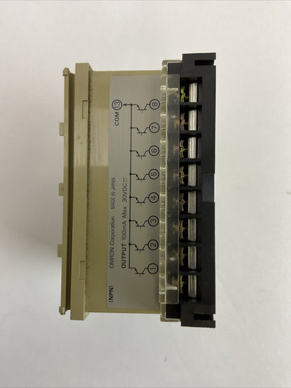 OMRON H8PS-8AF CAM POSTIONER SOURCE 24VDC 4.8W OUTPUT 100mA 30VDC3