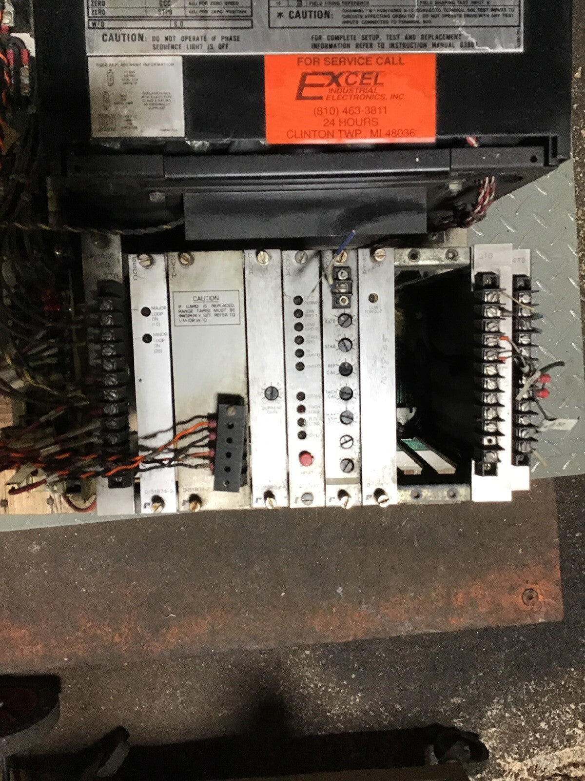 RELIANCE ELEC. 801426-22SB SPINDLE DRIVE MAXPAX PLUS 240V 335A 60HP 3PH 48/62HZ6