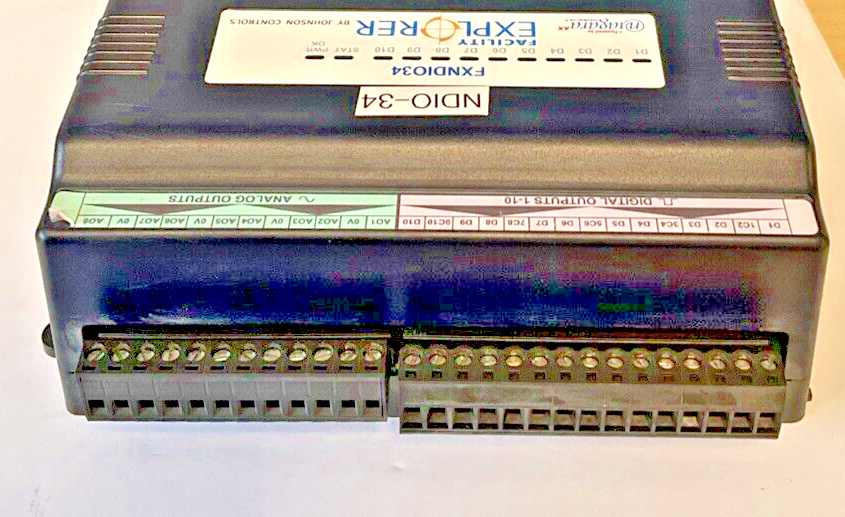 JOHNSON CONTROLS FXNDIO34 MODULE FACILITY EXPLORER6