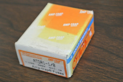 LOT of 8 / FERRAZ-SHAWMUT ATDR1-1/8 FUSE / 1-1/8A, 600V / NEW SURPLUS ATDR 1-1/83