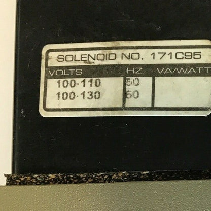 ROSS W7017C2311 SOLENOID VALVE 0-10 BAR 100-130V 50/60HZ6