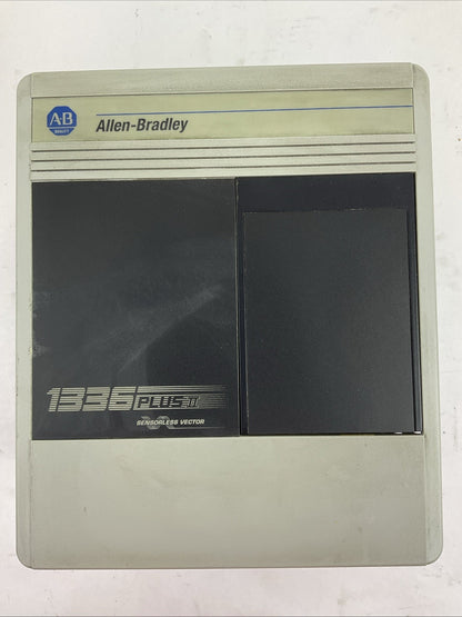ALLEN BRADLEY 1336S-BRF20-AA-EN4-GMS1 SER B 1336 PLUS SENSORLESS VECTOR DRIVE0