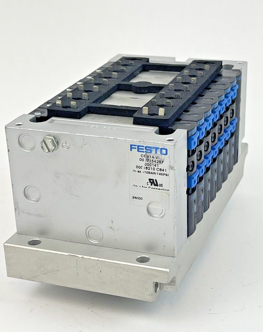 FESTO - CPV14-V1 - VALVE MANIFOLD - W/ PNEUMATIC CONNECTION PLATE, C402(8)0