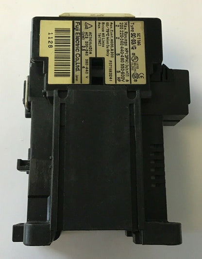 Fuji Electric Contactor SC-03/G SC11AG  200-600V 2-5HP 3 Phase 11AMP 24VDC4