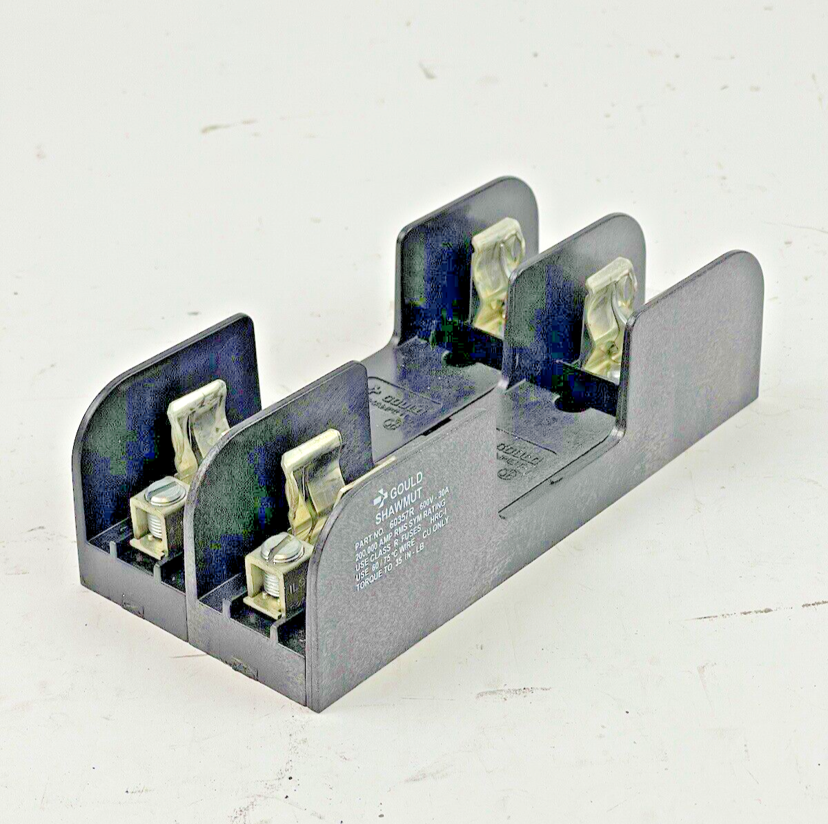 GOULD SHAWMUT - 60357R - FUSE HOLDER - 2 POLE, 600 V, 30 A0