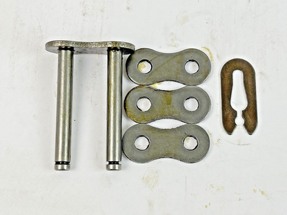 BOX OF 25 - HLU# 60-2CL - CONNECTING LINK 3/4" PITCH - DOUBLE STRAND SPRING CLIP1