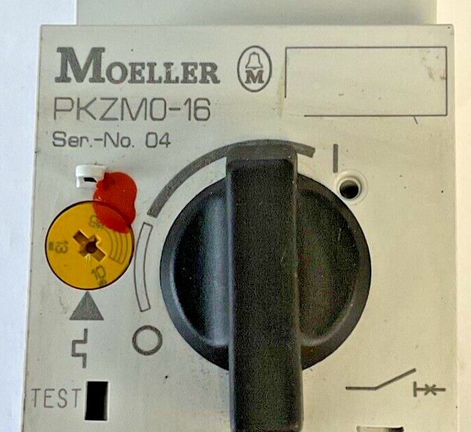 MOELLER PKZM0-16 CIRCUIT BREAKER SER.04 600VAC1