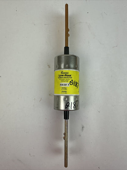BUSSMANN LPS-RK-125SP 600VAC 300VDC 125A LOW-PEAK FUSE (LOT OF 2)0