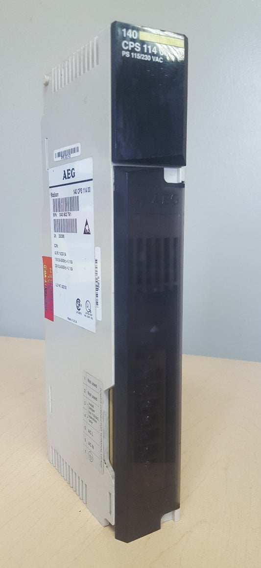 MODICON POWER SUPPLY MODULE 140CPS11400 8AMP 115/230VAC0