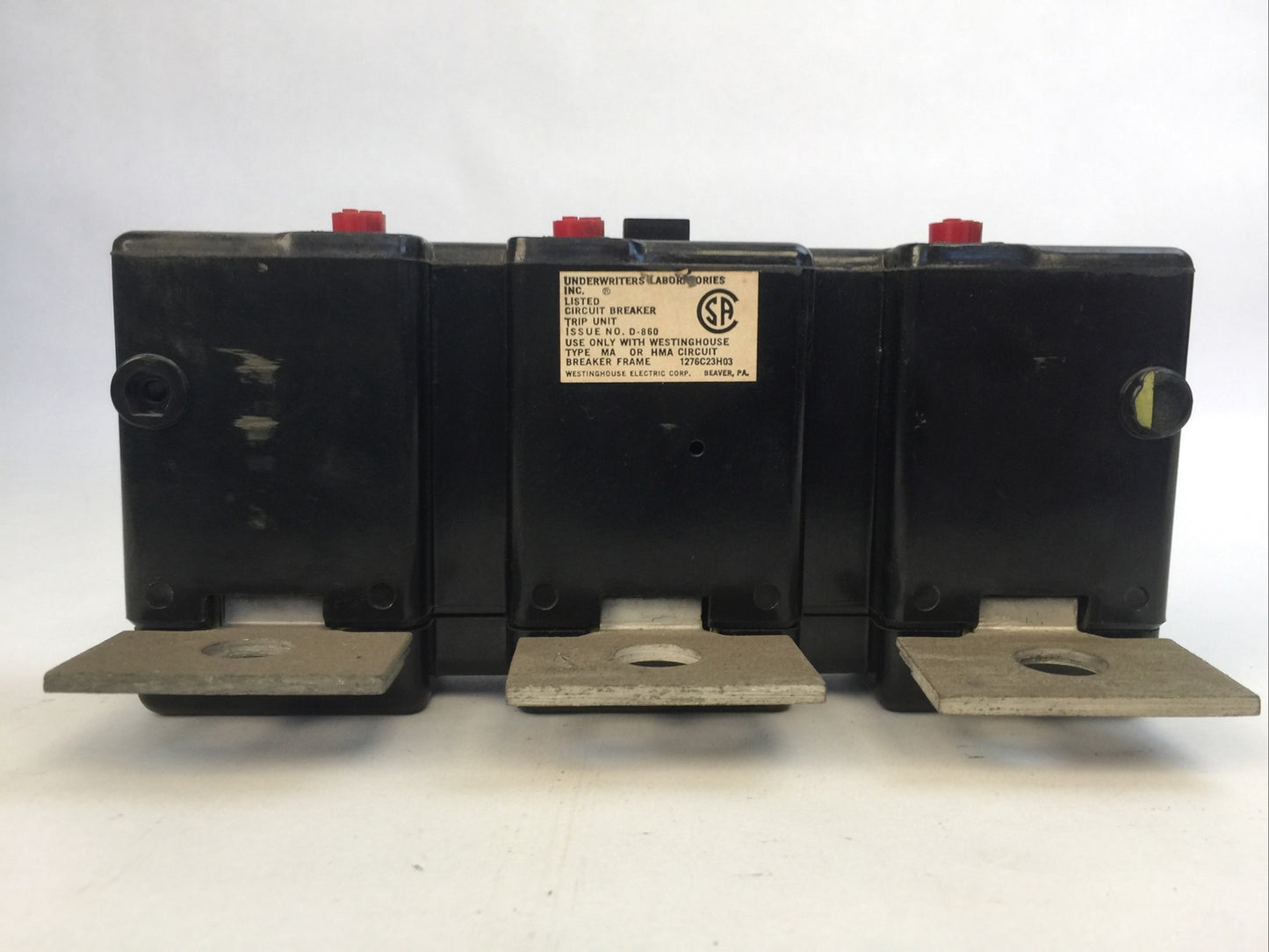 WESTINGHOUSE 371D371G25 AB TRIP UNIT 225AMP 3POLE INST TRIP 1125-2250A2