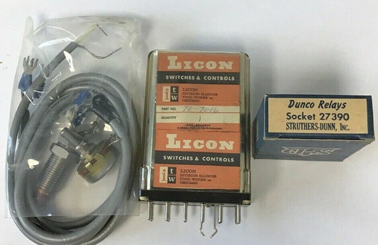LICON SWITCH COMPONENTS  70-7016 W/ RELAYS 273900