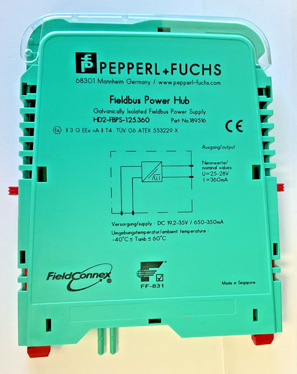 PEPPERL+FUCHS HD2-FBPS-1.25.360 POWER HUB1