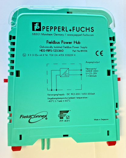 PEPPERL+FUCHS HD2-FBPS-1.25.360 POWER HUB1