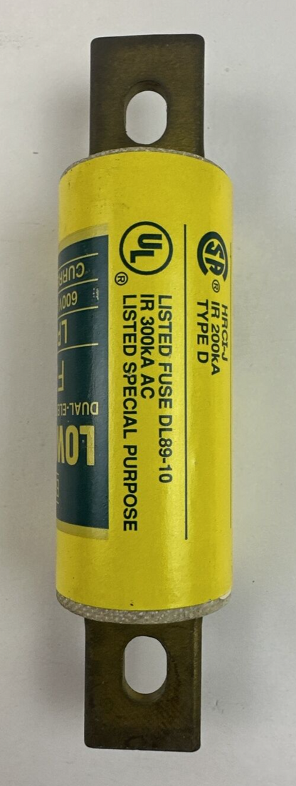 BUSS LPJ-80SP 600VAC 80A LOW-PEAK DUAL-ELEMENT TIME DELAY CLASS J4