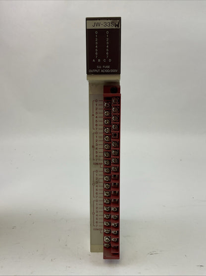 SHARP JW-33S AC OUTPUT MODULE 100-120/200-240VAC 1A/PNT. 4A/COM.0