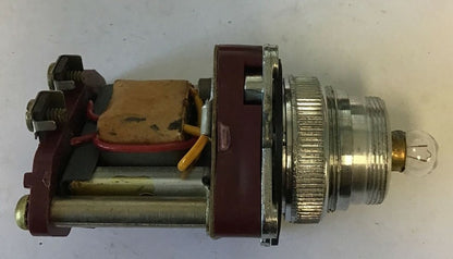 REES R 450 PUSH TO TEST PILOT LIGHT/ PANEL INDICATOR 230V 60CYC 1.5VA7