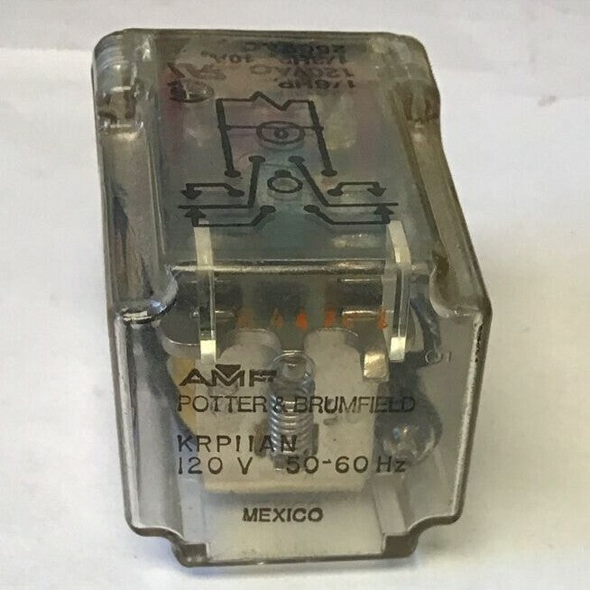 POTTER & BRUMFIELD KRP11AN RELAY 120V 50-60HZ ***LOTOF2***7