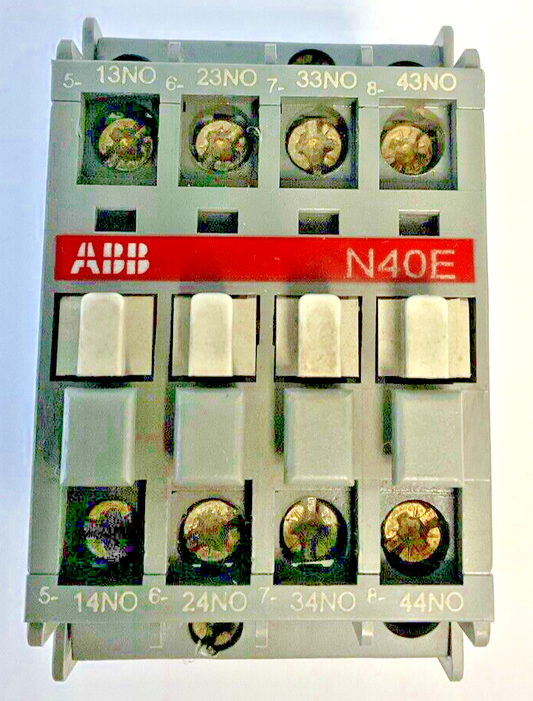 ABB N40E CONTACTOR RELAY 690VAC 16A0
