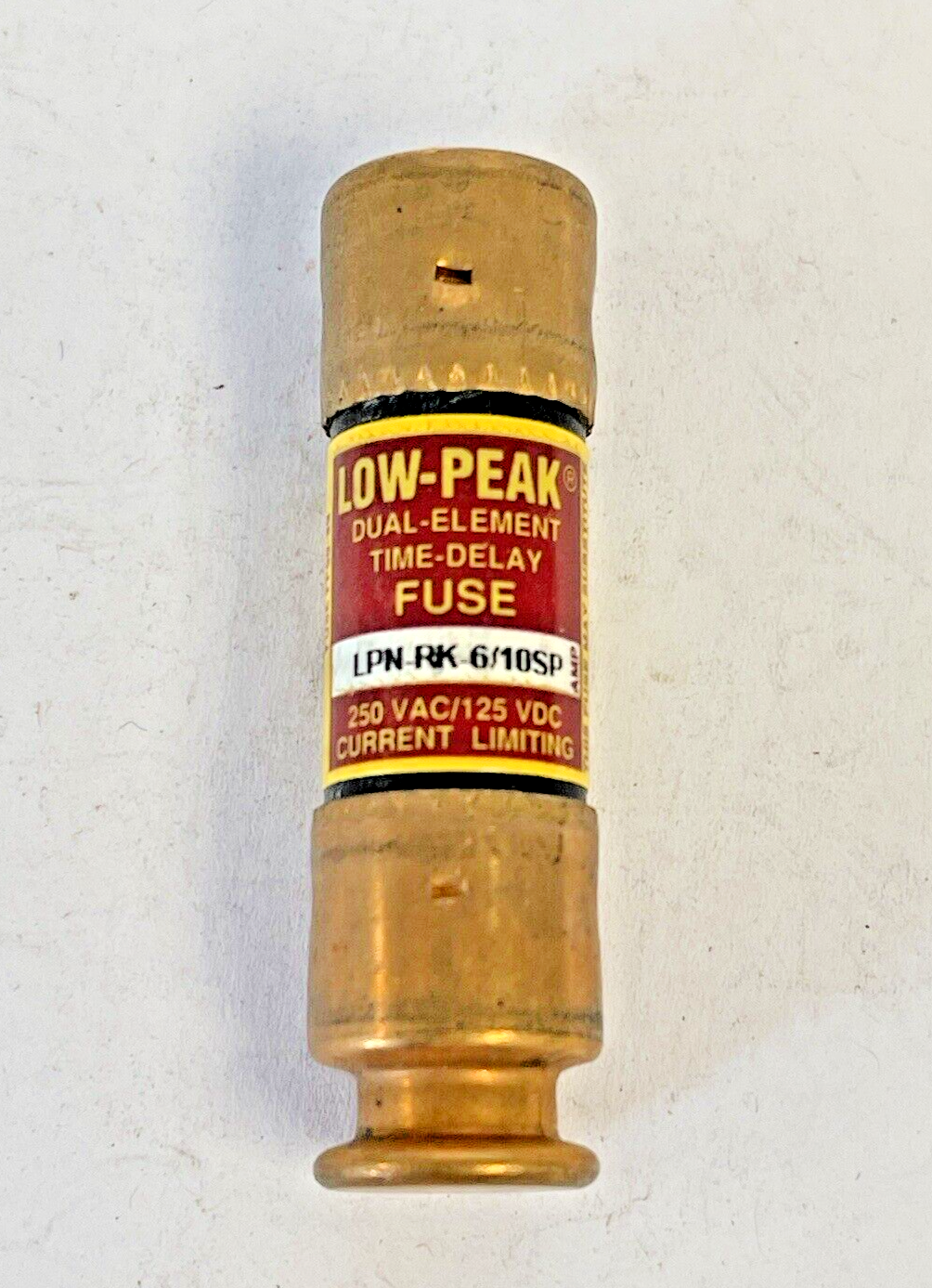 BUSSMANN - *BOX OF 6* - LPN-RK-6/10SP - 250 VAC, TIME-DELAY, DUAL-ELEMENT2