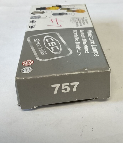 CEC 757 MINIATURE LAMPS BOX OF 103