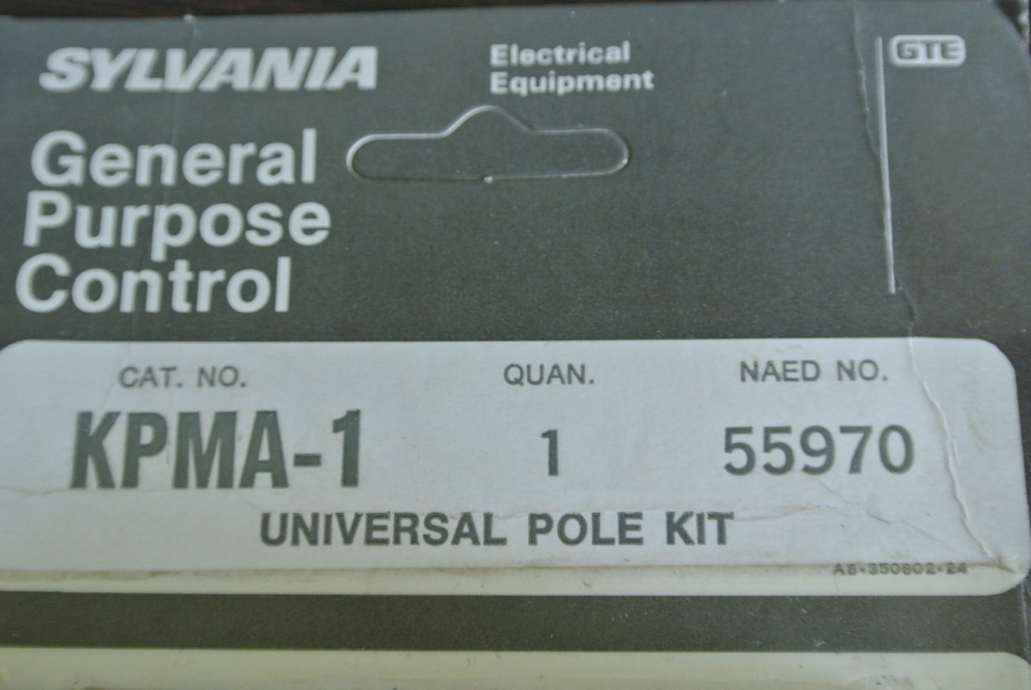 SYLVANIA / GTE KPMA-1 - UNIVERSAL POLE KIT /.AUX. CONTACT - 55970 - NEW SURPLUS1
