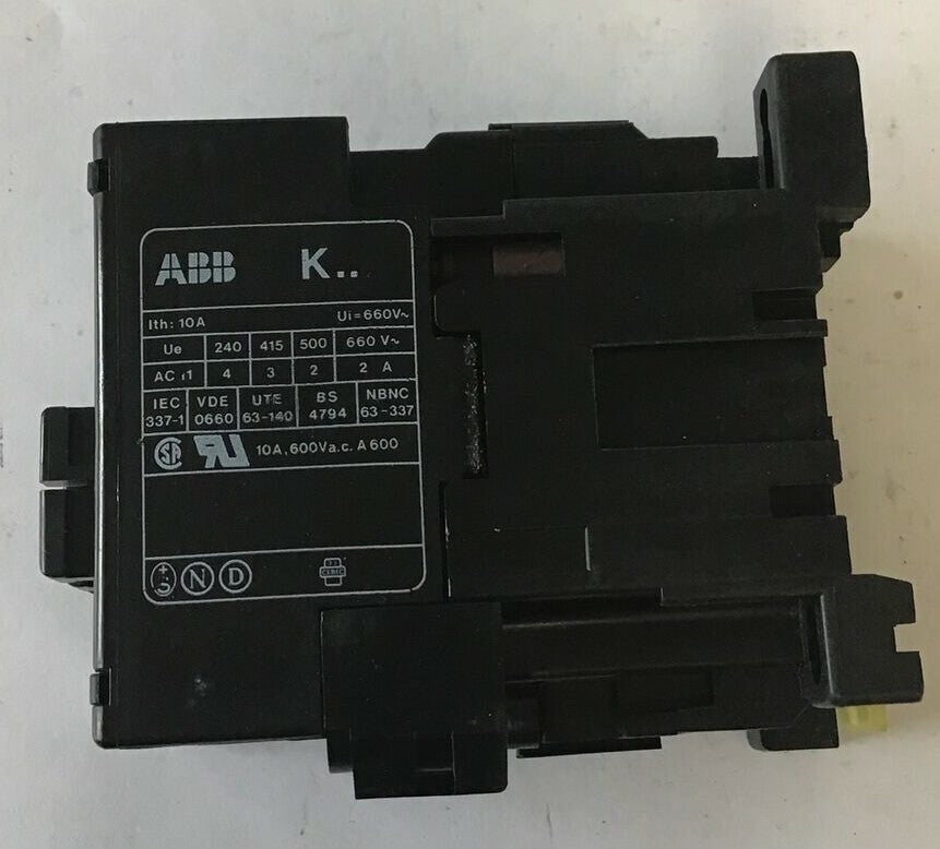 ABB K22-N CONTROL RELAY 2N0-2NC 24V 60/50HZ K22E5